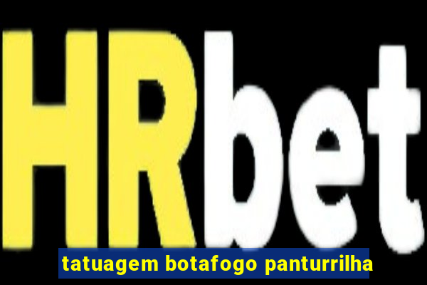 tatuagem botafogo panturrilha